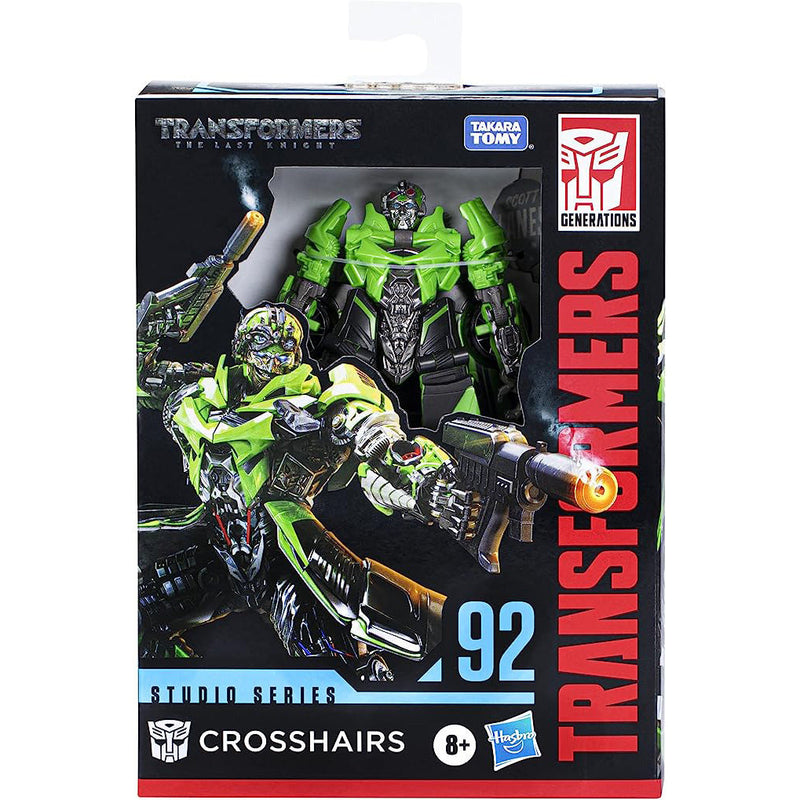 Transformers Studio Series: 92 Deluxe Class The Last Knight Crosshairs Action Figure [Toys, Ages 8+] Toys & Games Hasbro   