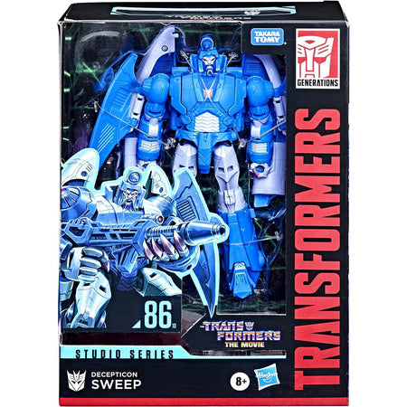 Transformers Studio Series: 86-10 Voyager Class The Transformers: The Movie 1986 Decepticon Sweep Action Figure [Toys, Ages 8+] Toys & Games Hasbro   