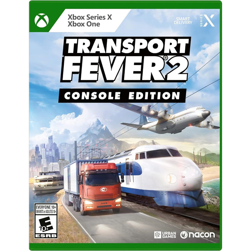 Transport Fever 2 - Console Edition [Xbox One / Xbox Series X] Xbox Series X Video Game Nacon   