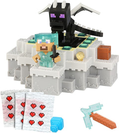 Treasure X Minecraft - Caves and Cliffs Ender Dragon Pack  [Toys, Ages 5+] Minecraft Mojang Studios   