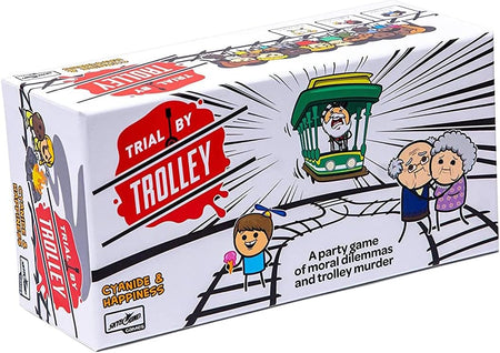 Trial by Trolley [Board Game, 3 -13 Players] Board Game Skybound Games   