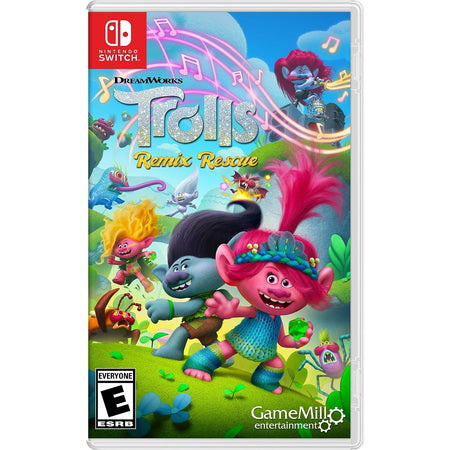 Trolls Remix Rescue [Nintendo Switch] Nintendo Switch Video Game GameMill Entertainment   