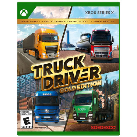 Truck Driver - Gold Edition [Xbox Series X] Xbox Series X Video Game Soedesco