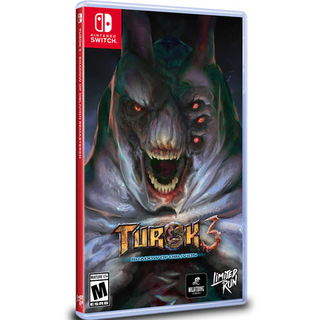 Turok 3 Shadow of Oblivion Remastered - Limited Run Games #237 [Nintendo Switch] Nintendo Switch Video Game Limited Run Games