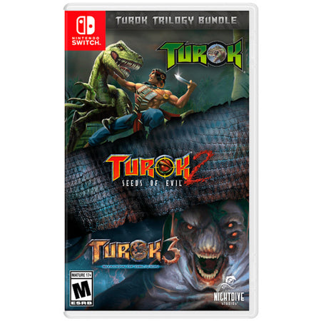 Turok Trilogy Bundle [Nintendo Switch] Nintendo Switch Video Game U & I Entertainment