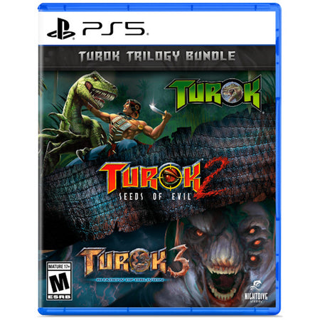 Turok Trilogy Bundle [PlayStation 5] PlayStation 5 Video Game U & I Entertainment