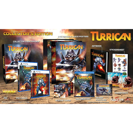 Turrican - Collector's Edition [PlayStation 5] PlayStation 5 Video Game Strictly Limited Games   