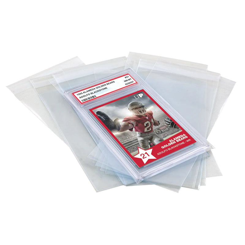 Ultra Pro: PSA Slab Plastic Sleeves Resealable - 100 Count Card Game Ultra Pro   