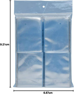 Ultra PRO: Clear Card Sleeves Storage Safe - 500 Count [2.5" x 3.5" Standard Size Trading Cards] Card Game Accessories Ultra Pro