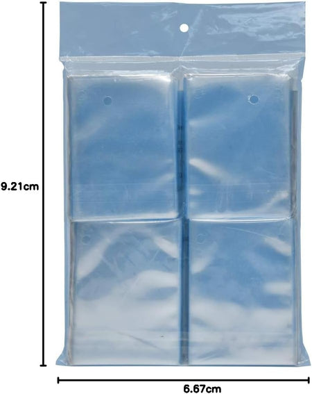 Ultra PRO: Clear Card Sleeves Storage Safe - 500 Count [2.5" x 3.5" Standard Size Trading Cards] Card Game Accessories Ultra Pro