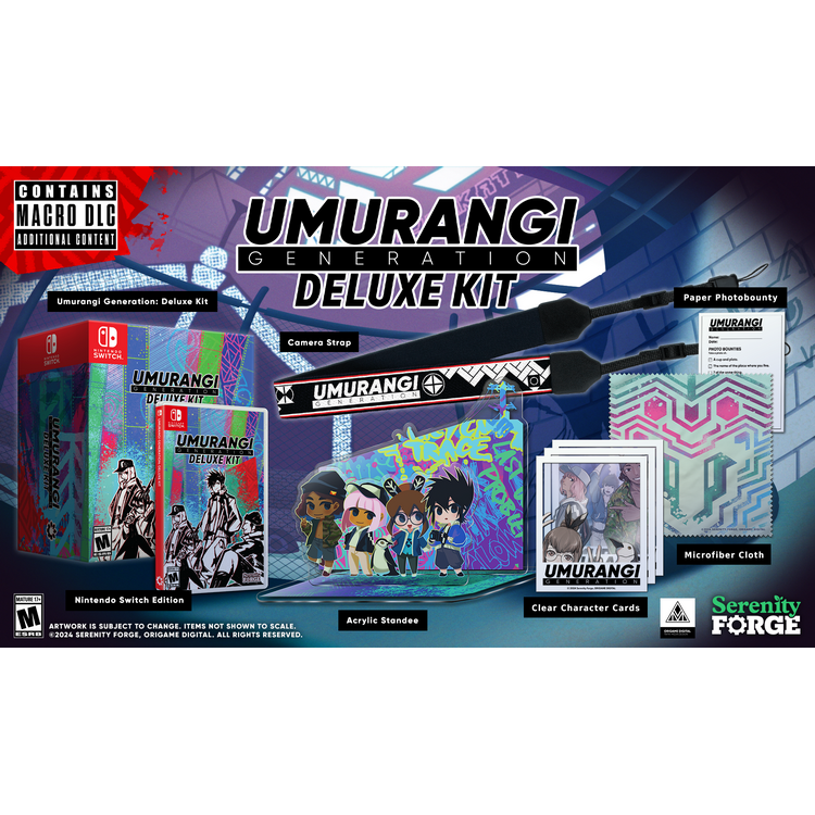 Umurangi Generation Deluxe Kit [Nintendo Switch] Nintendo Switch Video Game Serenity Forge