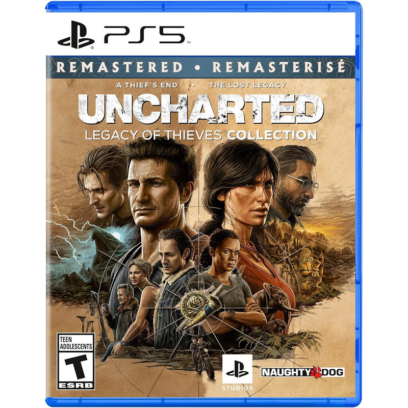 Uncharted: Legacy of Thieves Collection Remastered [PlayStation 5] PlayStation 5 Video Game Sony