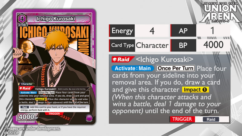 Union Arena TCG: Bleach Thousand-Year War Starter Deck Card Game Bandai Namco   