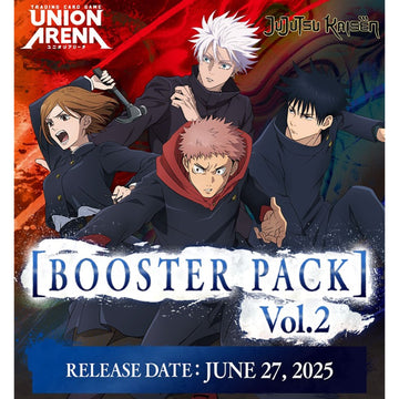 Union Arena TCG: Jujutsu Kaisen Booster Box Vol. 2 - 16 Packs Card Game Bandai Namco