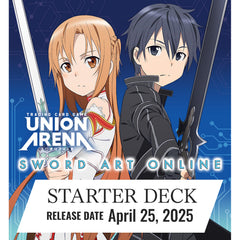 Union Arena TCG: Sword Art Online Starter Deck Card Game Bandai Namco