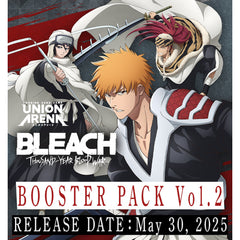 Union Arena TCG: Bleach Thousand Year Blood War Booster Box Volume 2 - 16 Packs Card Game Bandai Namco