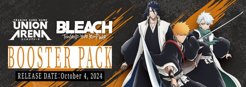 union arena bleach english booster box Arena: Thousand-Year Blood War : Toys & Games which is reassuring for those just starting. Union Arena TCG: BLEACH -