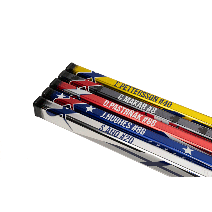 Bauer International Mystery Mini Hockey Stick: Left Hand - 1 Random Stick Hockey Equipment Bauer