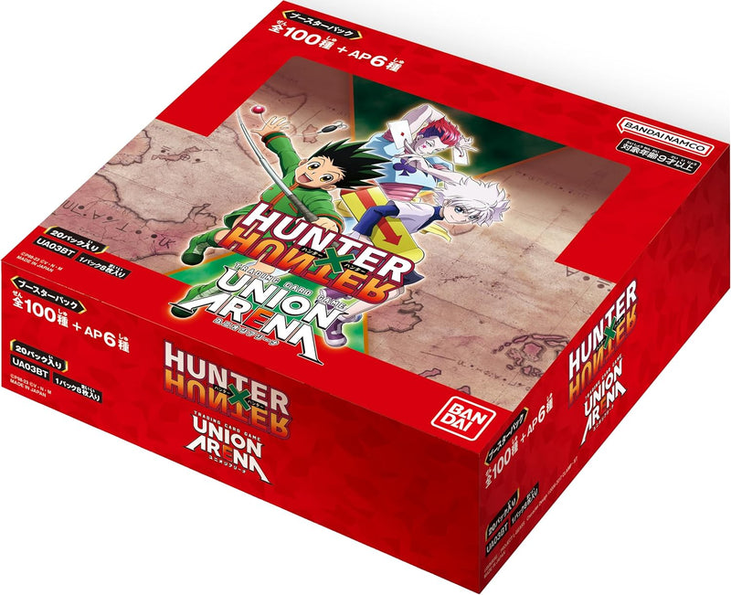 Union Arena Hunter x Hunter Booster Box Card Game Bandai Namco   