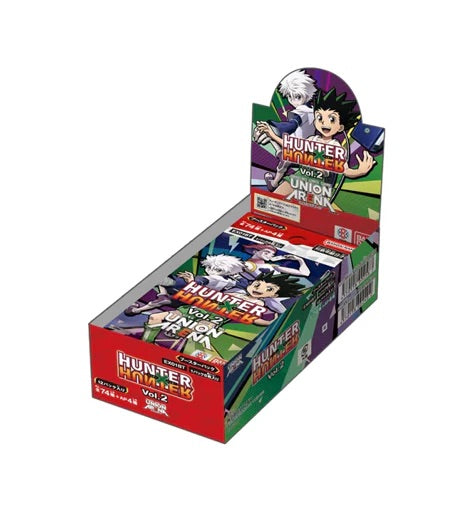 Union Arena: Hunter x Hunter Vol. 2 Booster Box [EX01BT] - 12 Packs [Japanese JPN] Card Game Bandai Namco