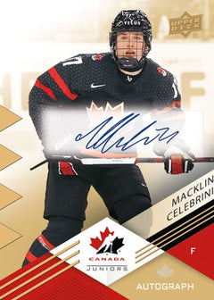 Upper Deck: 2024 Team Canada Juniors Hockey Blaster Box Card Game Upper Deck