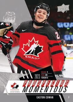 Upper Deck: 2024 Team Canada Juniors Hockey Blaster Box Card Game Upper Deck