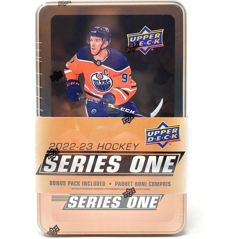 2022-23 Upper Deck Series 1 Hockey Tin Card Game Upper Deck   