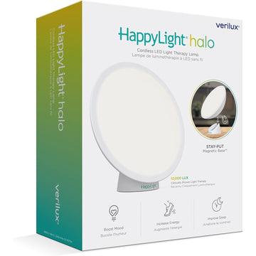 Verilux: Happy Light Halo - Cordless LED Therapy Lamp Electronics Verilux   