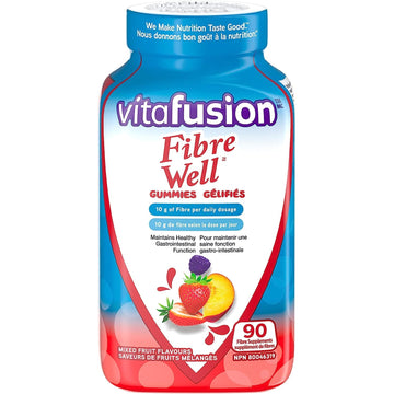 Vitafusion Fibre Well Fibre Supplement Gummies - 90 Gummies Healthcare Vitafusion   