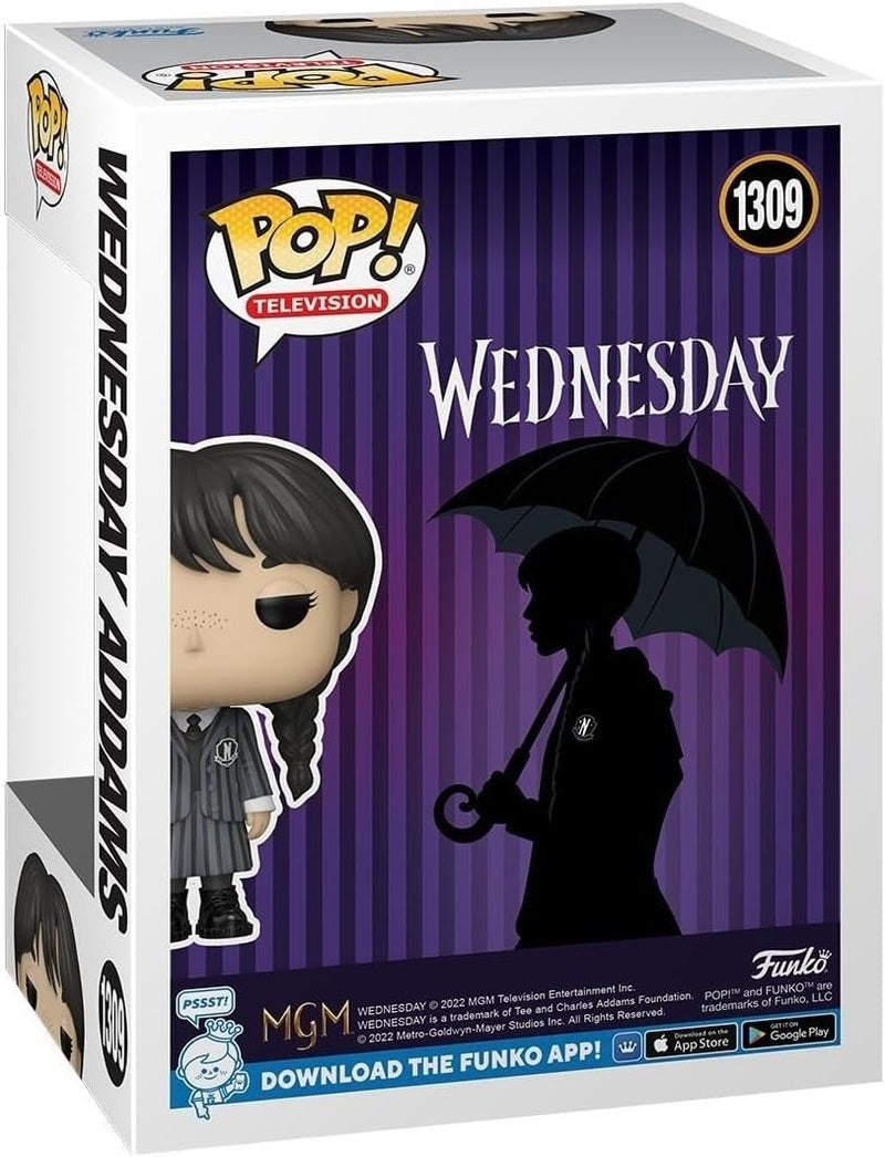 Funko Pop! Television: Wednesday - Wednesday Addams #1309 Toys & Games Funko