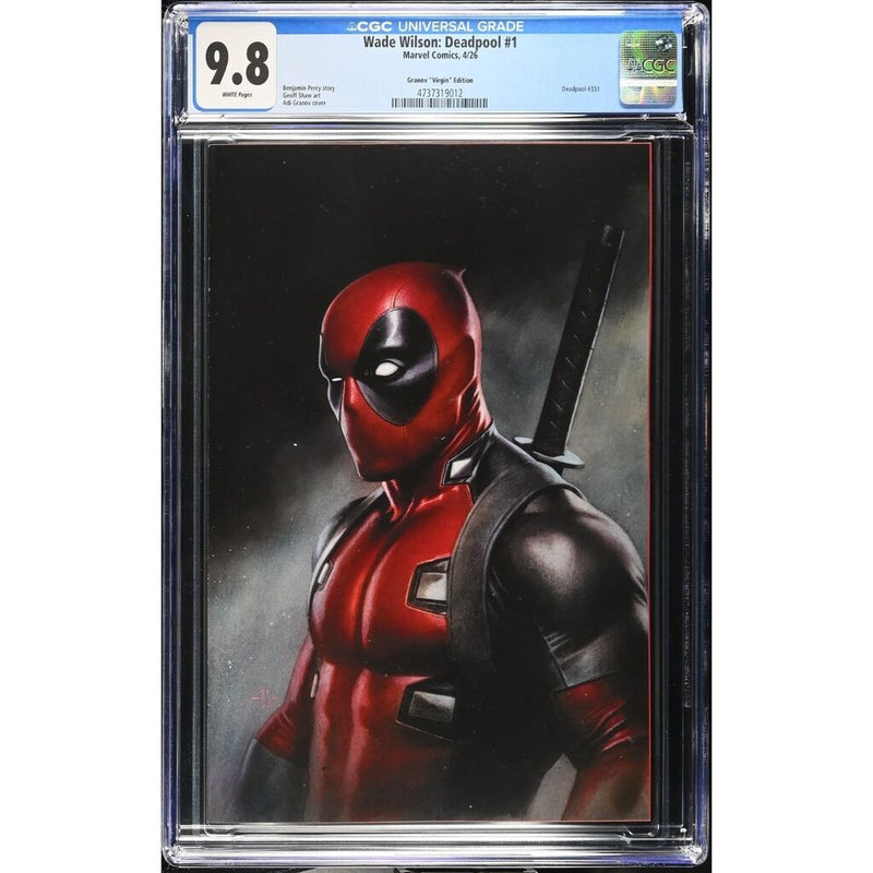 Wade Wilson Deadpool: #1 [Adi Granov CGC 9.8 Virgin - 1:100] 2026