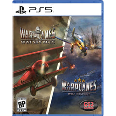Warplanes WWI Sky Aces + WW2 Dogfight [PlayStation 5] PlayStation 5 Video Game GS2 Games