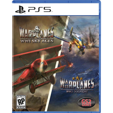 Warplanes WWI Sky Aces + WW2 Dogfight [PlayStation 5] PlayStation 5 Video Game GS2 Games