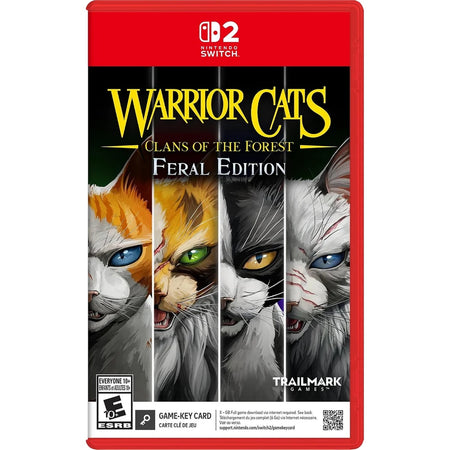Warrior Cats: Clans of the Forest - Feral Edition [Game-Key Card][Nintendo Switch 2]
