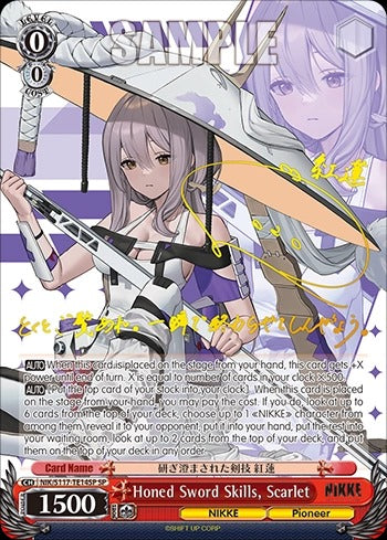 Weiss Schwarz TCG: Goddess of Victory - Nikke Trial Deck Card Game Bushiroad