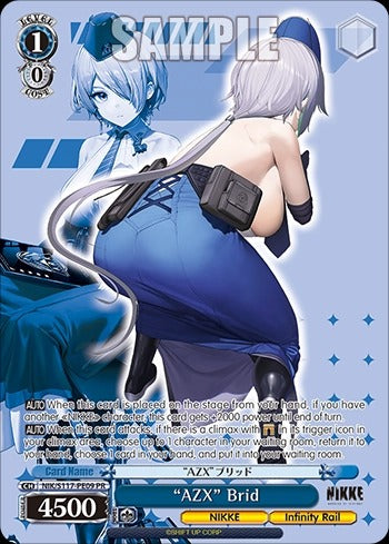 Weiss Schwarz TCG: Goddess of Victory - Nikke Trial Deck Card Game Bushiroad