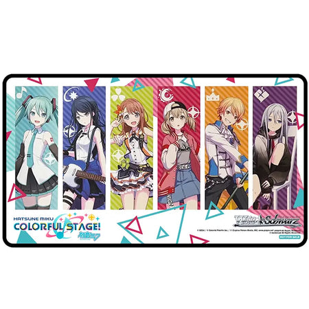 Weiss Schwarz TCG: Hatsune Miku Colorful Stage! Playmat Card Game Accessories Bushiroad
