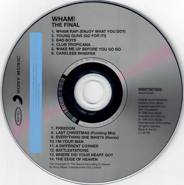 Wham! - The Final [Audio CD] Audio CD/Vinyl Sony Music   