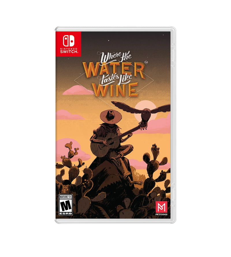 Where the Water Tastes Like Wine - Steelbook Edition [Nintendo Switch] Nintendo Switch Video Game Limited Run Games   