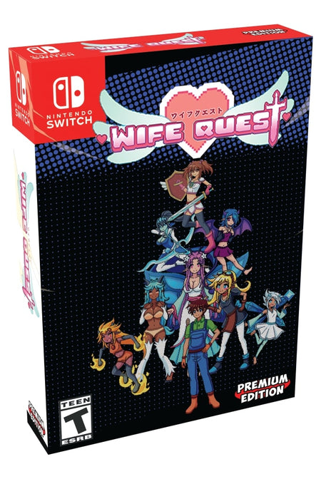 Wife Quest - Retro Edition - Premium Edition Games #17 [Nintendo Switch] Nintendo Switch Video Game Premium Edition Games   