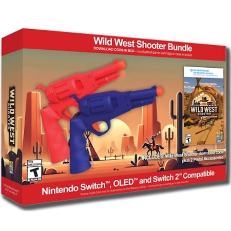 Wild West Shooter Bundle: Code In Box [Nintendo Switch] Nintendo Switch Video Game Funbox Media