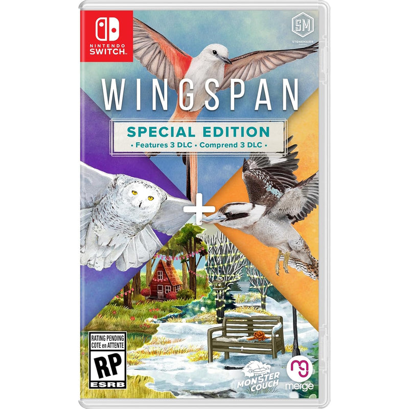 Wingspan: Special Edition [Nintendo Switch] Nintendo Switch Video Game Maximum Games