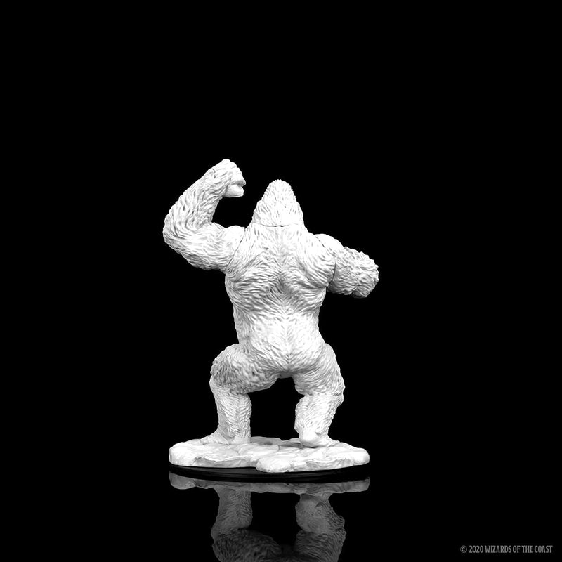 WizKids Dungeons & Dragons: Nolzur’s Marvelous Unpainted Miniatures - Giant Ape [Board Game Accessory] Board Game Wizards of the Coast   