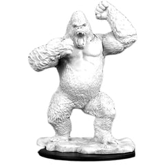 WizKids Dungeons & Dragons: Nolzur’s Marvelous Unpainted Miniatures - Giant Ape [Board Game Accessory] Board Game Wizards of the Coast   