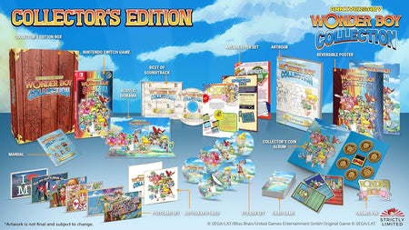 Wonder Boy Anniversary Collection - Collector's Edition [Nintendo Switch] Nintendo Switch Video Game Strictly Limited Games   