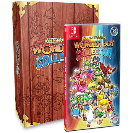 Wonder Boy Anniversary Collection - Collector's Edition [Nintendo Switch] Nintendo Switch Video Game Strictly Limited Games   