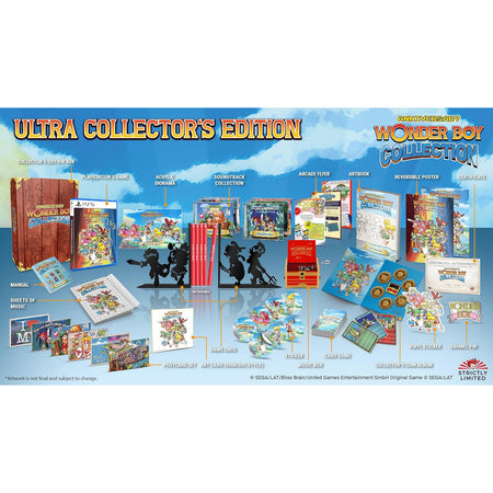 Wonder Boy: Anniversary Collection - Ultra Collector's Edition [PlayStation 5] PlayStation 5 Video Game Strictly Limited   