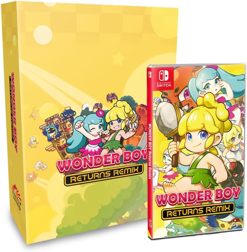 Wonder Boy Returns Remix - Collector's Edition [Nintendo Switch] Nintendo Switch Video Game Strictly Limited Games   