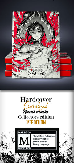 Wonderverse Saga #1: Hardcover Collector's Edition [Alarik Cover by Mirka Andolfo] Manga The Art of Rachta Lin