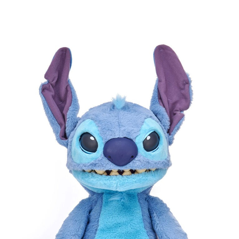 WOW! Stuff: RealFX Disney Stitch - 18" Puppetronic Animatronic Plush Toys & Games Wow! Stuff
